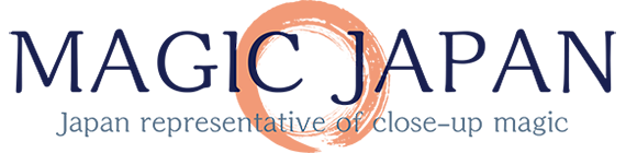 MAGIC JAPAN Close up magician of Japan representative people.